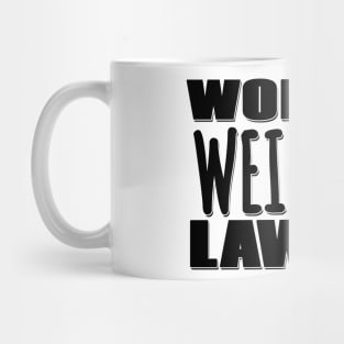 World's Weirdest Lawyer Mug